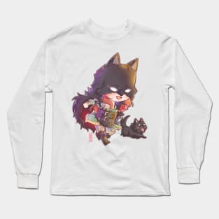 Mara - Ghost Wolf Long Sleeve T-Shirt